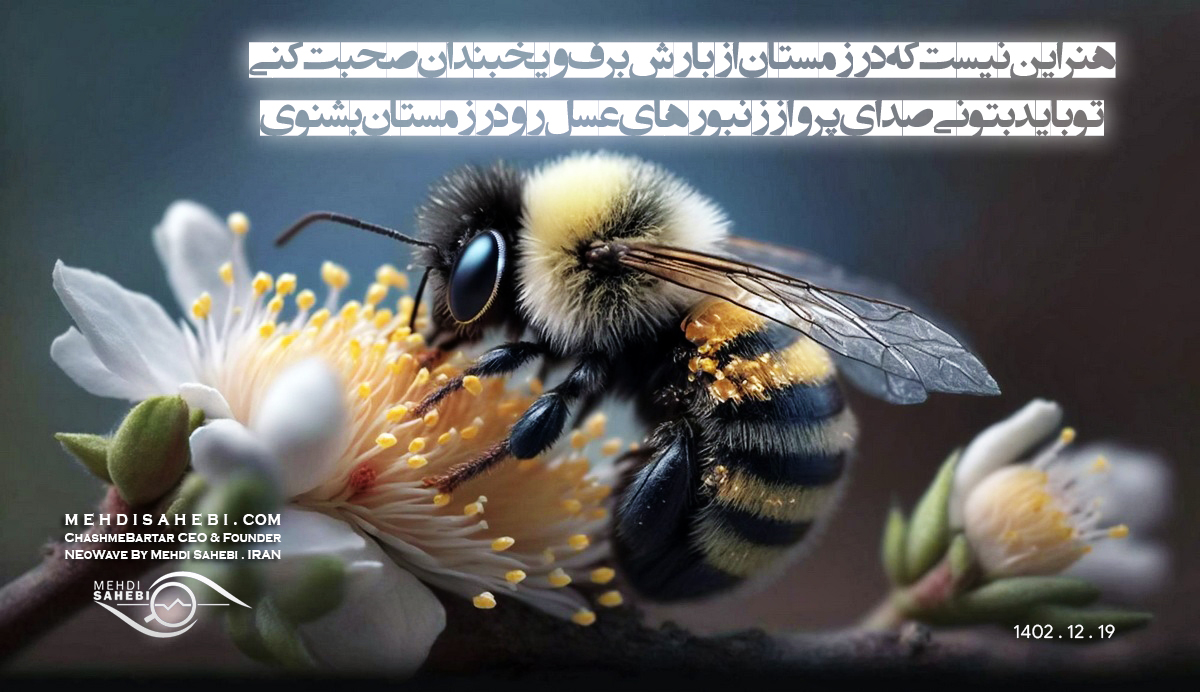 صدای پرواز زنبورهای عسل